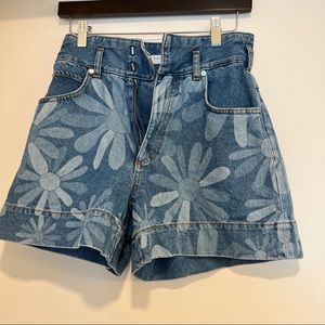 Sandro Women's Blue Denim Shorts